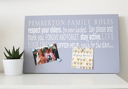 Family rules grey